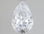 1.33 Carat Certified Pear Loose Stone Lab Grown Diamond No. 1326616
