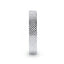 NOBILIA Silver Cross-Hatched Finish Flat Style Wedding Band - 4mm - Larson Jewelers