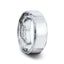 Angled interior view highlighting “Sterling Silver 925” marking on polished band with beveled edges