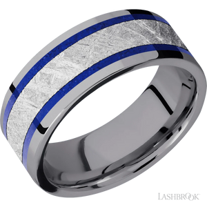 Tantalum with Polish Finish - 8MM - Larson Jewelers