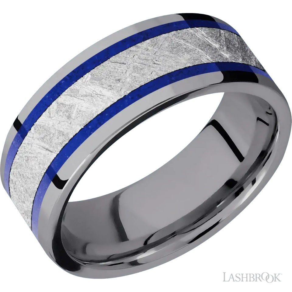 Tantalum with Polish Finish - 8MM - Larson Jewelers