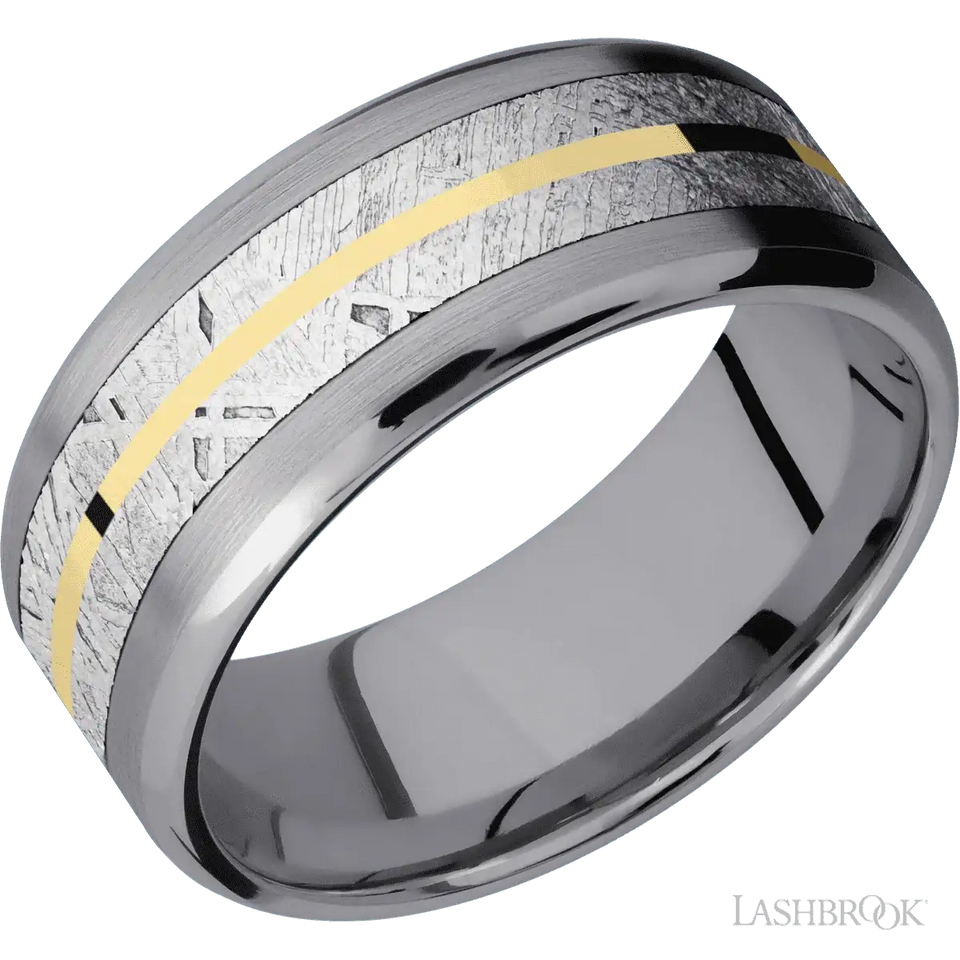 Tantalum with Satin, Polish Finish - 9MM - Larson Jewelers