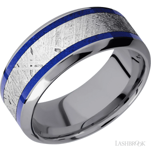 High Bevel Tantalum with Polish Finish - 9MM - Larson Jewelers