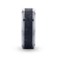MAUNA Black And Gray Lava Inlaid Titanium Men's Wedding Band With Polished Beveled Edges - 8mm - Larson Jewelers