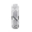 VIRAGE Raised Horizontal Etch and Diagon-Shaped Cuts Centered Titanium Men's Wedding Ring With Polished Step Edges - 8mm - Larson Jewelers