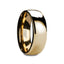 ORO Traditional Domed Gold-Plated Tungsten Carbide Wedding Ring - 4mm - 10mm - Larson Jewelers