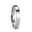 CALERA Cobalt Ring with Beveled Edges and Polished Finish - 4mm - 8mm - Larson Jewelers