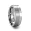 DALLAS Single Offset Groove Tungsten Ring – 8mm - Larson Jewelers