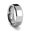 COLUMBUS Tungsten Carbide Ring with Square Facets - 8mm - Larson Jewelers