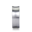 TUCSON Concave Tungsten Carbide Ring with Brushed Finish - 8mm - Larson Jewelers