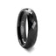 AEON Black Tungsten Wedding Band with 288 Diamond Facets - 2mm - 8mm - Larson Jewelers