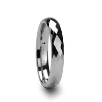 CELONA 288 Diamond Faceted Women's Tungsten Ring - 4mm & 6mm - Larson Jewelers