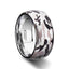 BATTALION Domed Tungsten Carbide Ring with Laser Engraved Camo Pattern - 6mm - 10mm - Larson Jewelers