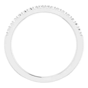 Platinum Accented Matching Band - Larson Jewelers