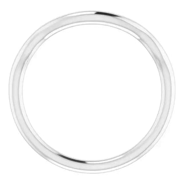Silver Matching Band - Larson Jewelers