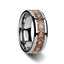 VIPER Tungsten Wedding Ring with Boa Snake Skin Design Inlay - 8mm - Larson Jewelers
