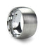 PERSEUS Domed with Brushed Finish Tungsten Band - 2mm - 12mm - Larson Jewelers