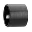NERO Flat Pipe Cut Black Tungsten Carbide Ring with Brushed Finish - 20mm - Larson Jewelers
