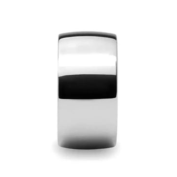 ORLANDO Domed Polished Finish Tungsten Wedding Band - 12mm - Larson Jewelers