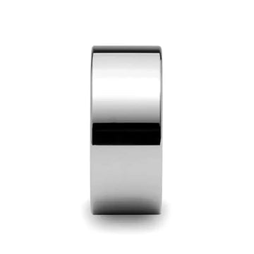 MELBOURNE Flat Tungsten Ring - 10mm - Larson Jewelers