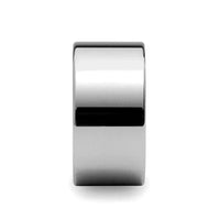 CHARLESTON Flat Polished Finish Tungsten Carbide Band - 12mm - Larson Jewelers