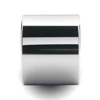 TEXAS Flat Pipe Cut Tungsten Carbide Ring with Polished Finish - 20mm - Larson Jewelers