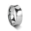 WASHINGTON Concave Tungsten Wedding Band with Polished Finish - 4mm - 8mm - Larson Jewelers