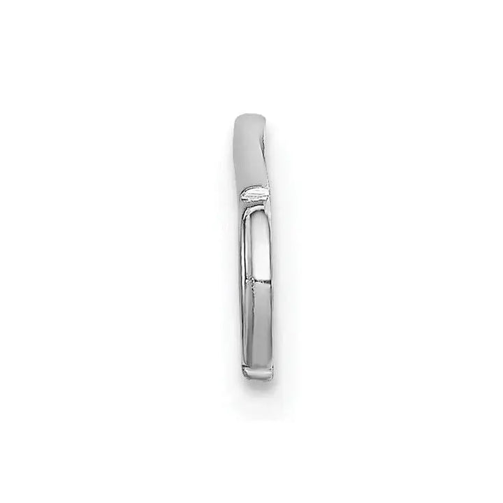 Sterling Silver Rhodium plated Medical ID Plate - Larson Jewelers