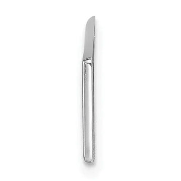 Sterling Silver Rhodium-plated Medical ID Plate - Larson Jewelers