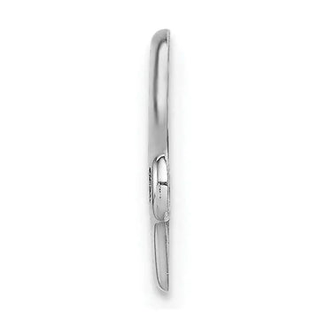 Sterling Silver Rhodium-plated Medical ID Plate - Larson Jewelers